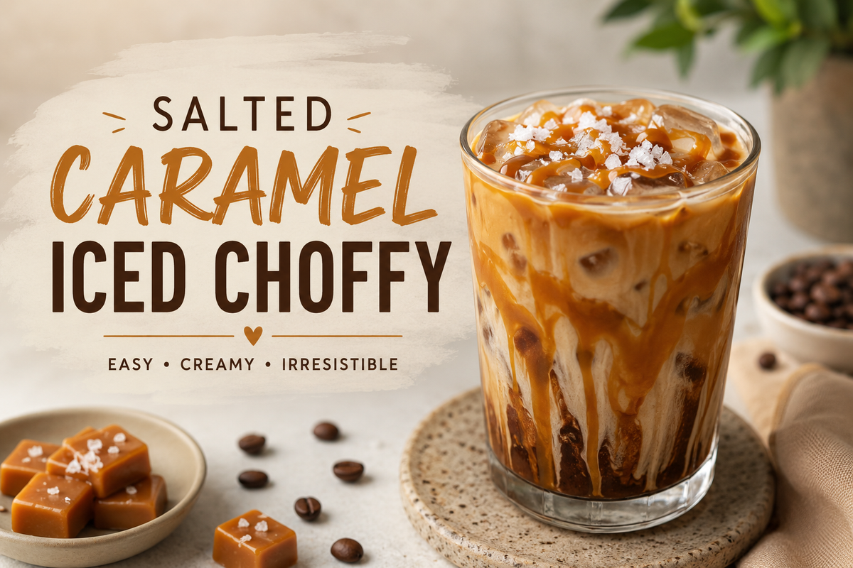 Salted Caramel Iced Choffy
