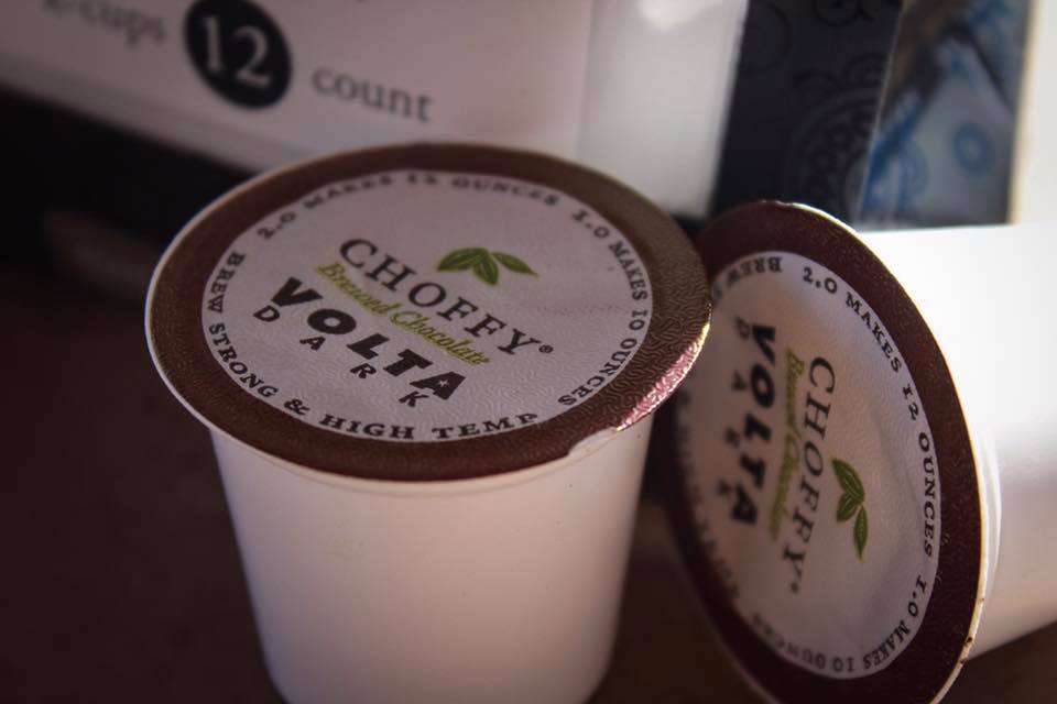 Volta Dark Choffy Brewed Cacao Single Serve Choffy Cups