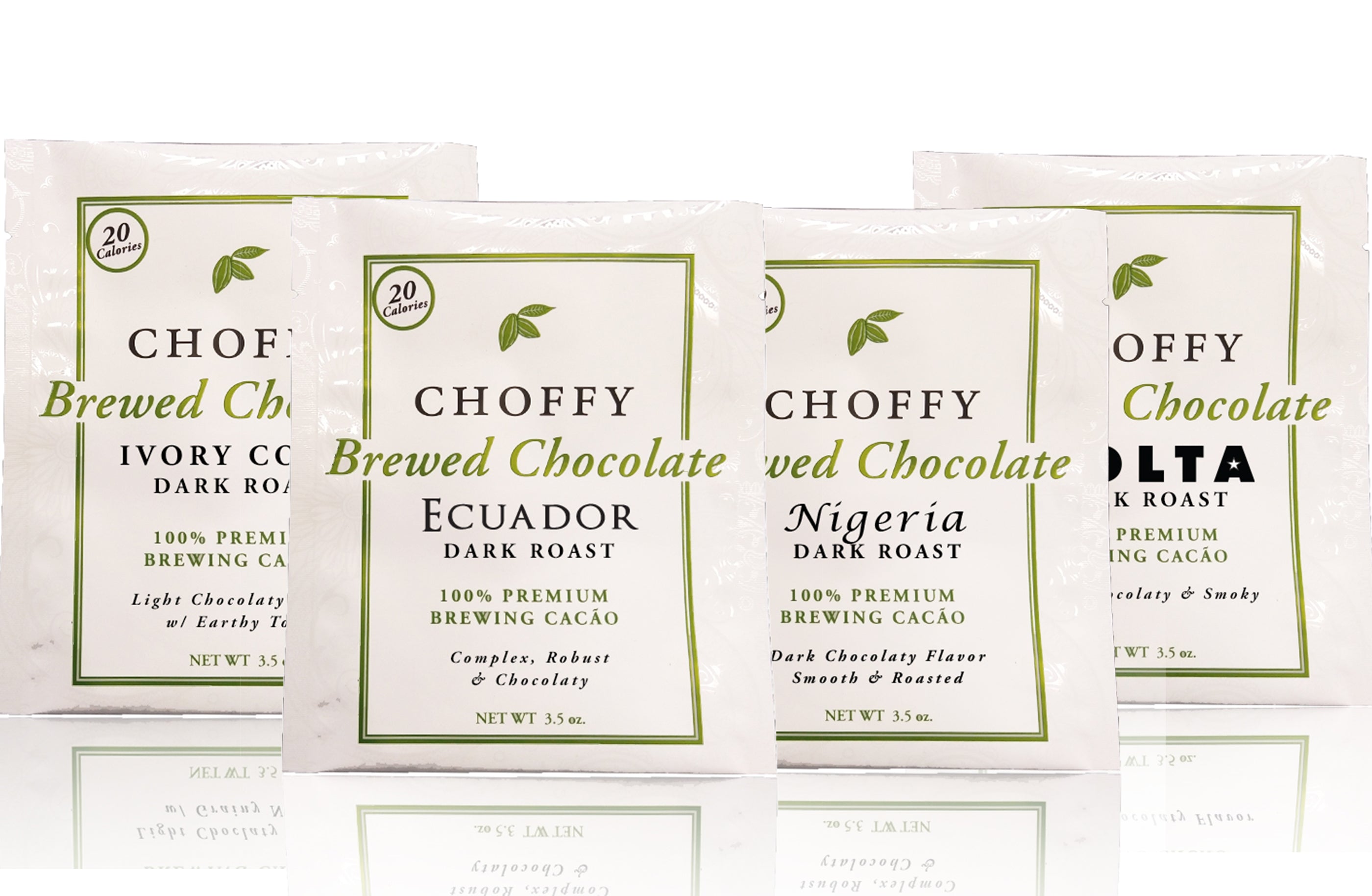 Choffy Brewed Cacao - Dark Roast Sampler Set