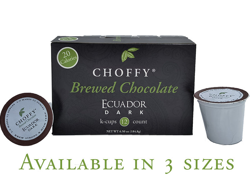 Ecuador Dark Choffy Brewed Cacao - Single Serve Choffy Cups