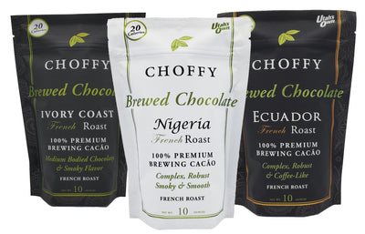 French Roast Variety Set Choffy Brewed Cacao