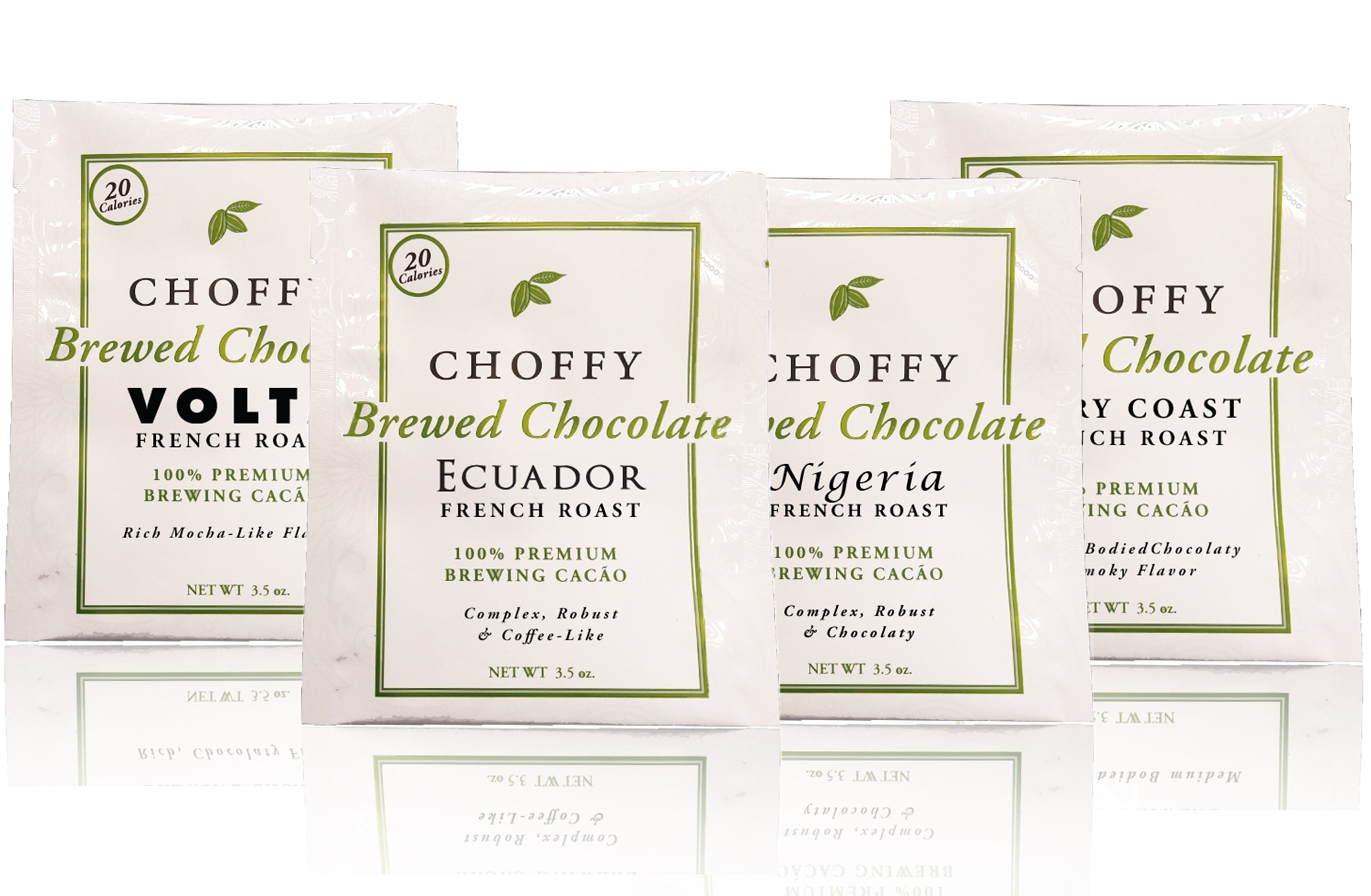 Choffy Brewed Cacao - French Roast Sampler Set