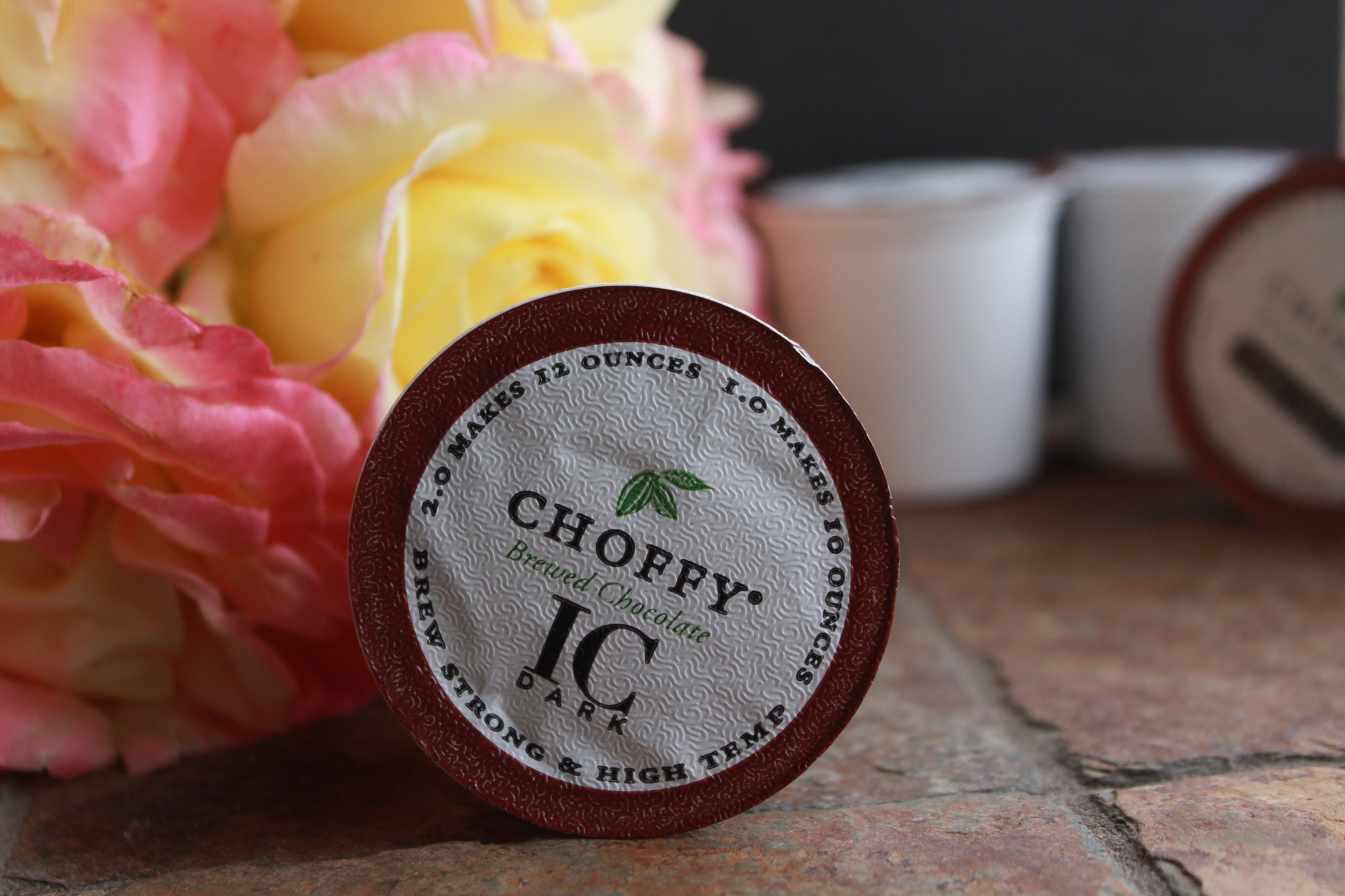 Ivory Coast Dark Choffy Brewed Cacao - Single Serve Choffy Cups