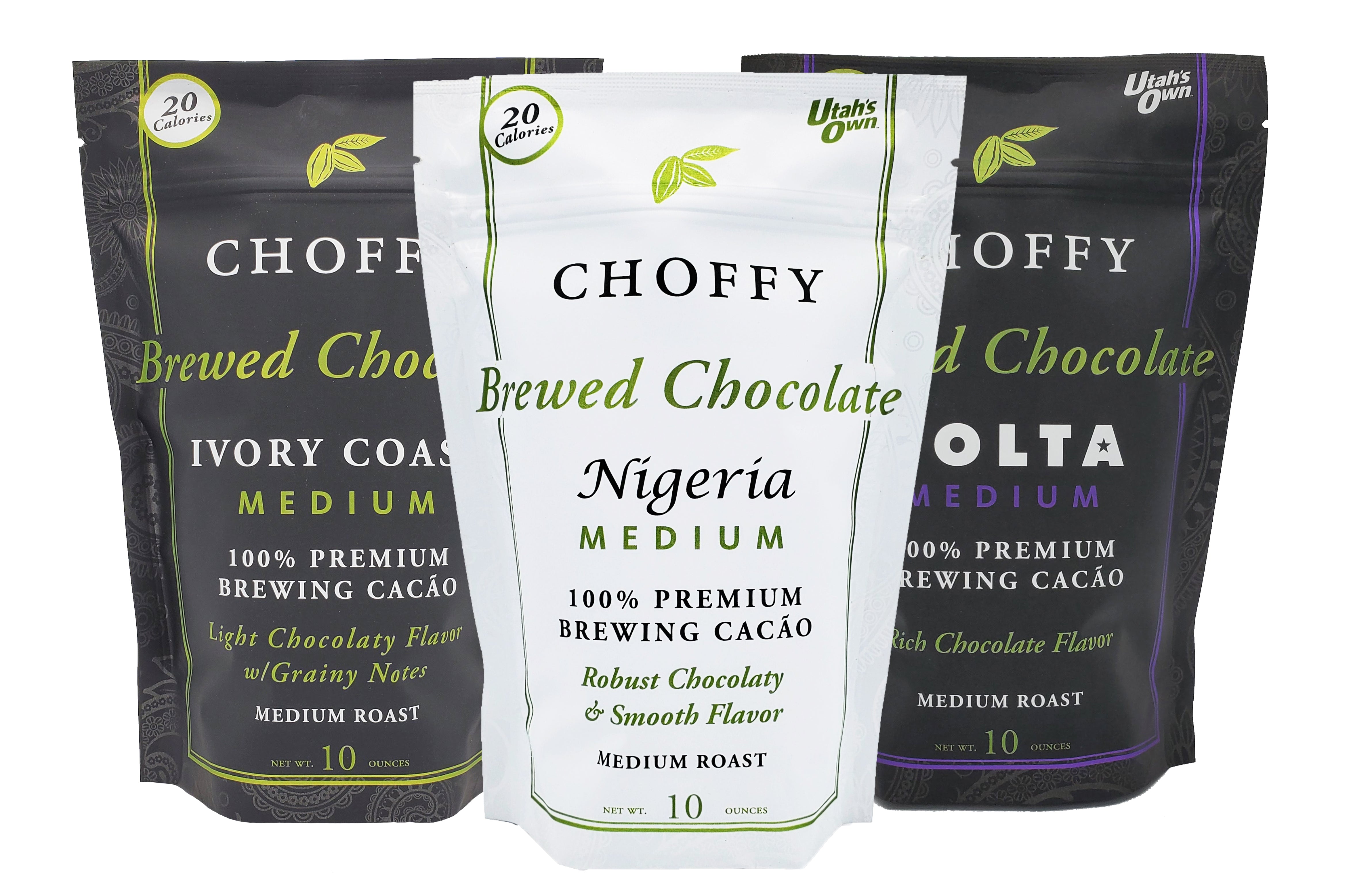 Medium Roast Variety Set Choffy Brewed Cacao