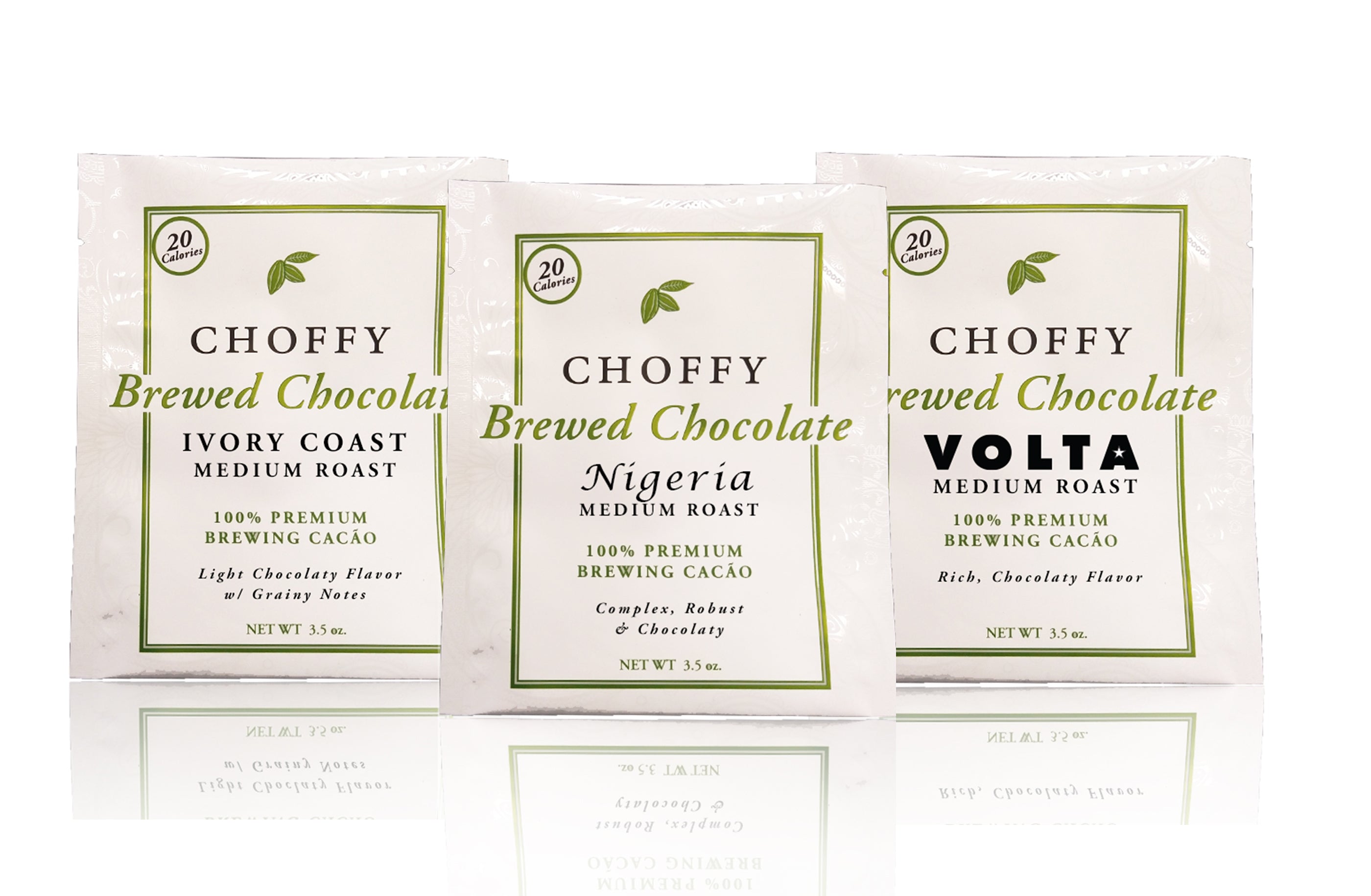 Choffy Brewed Cacao - Medium Roast Sampler Set