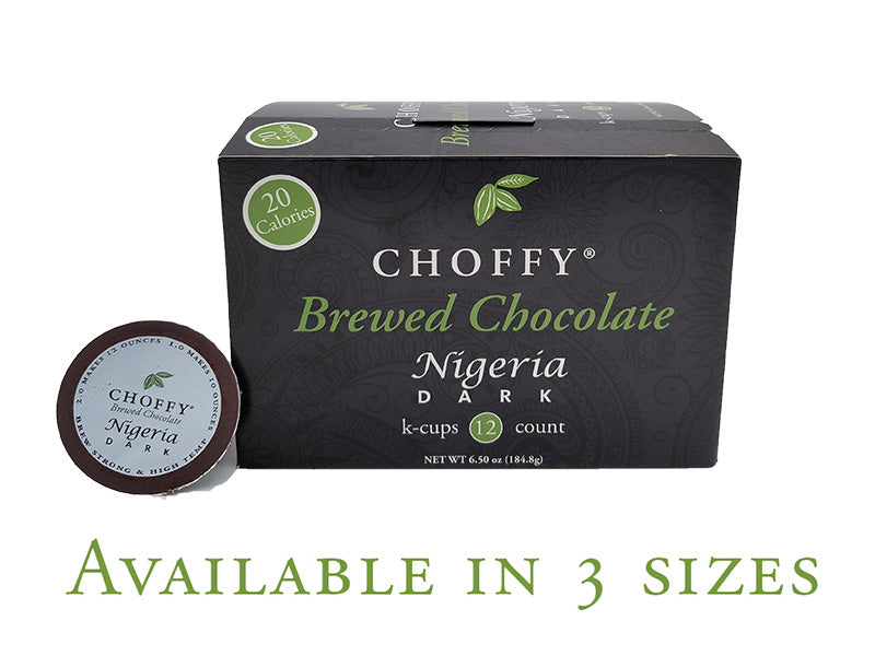 Nigeria Dark Choffy Brewed Cacao Single Serve Choffy Cups