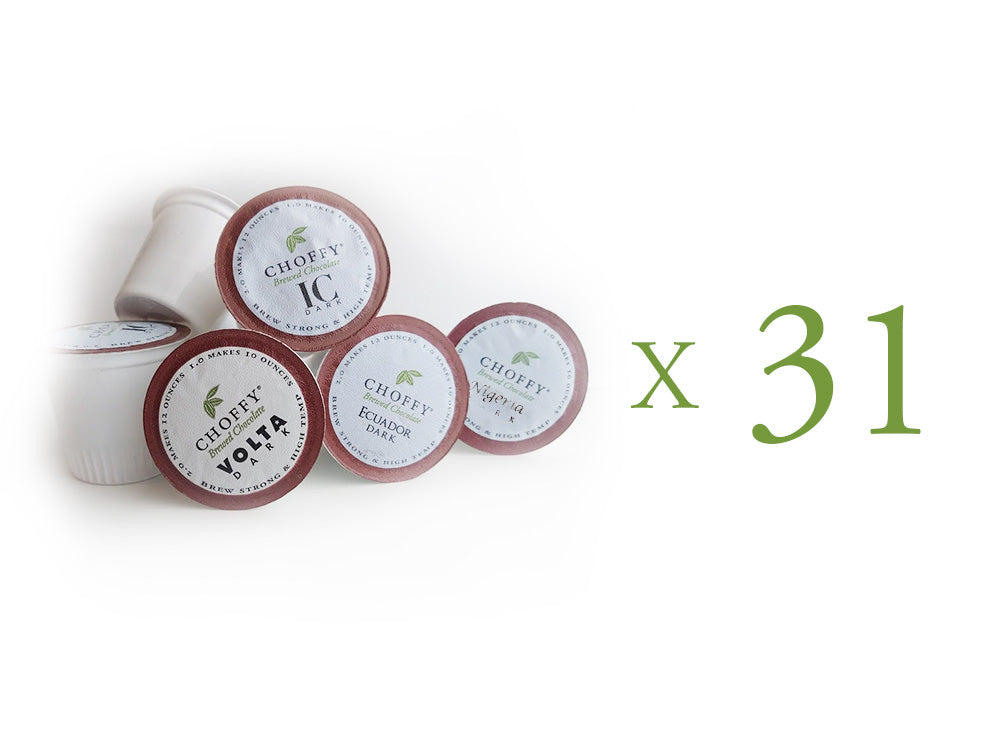 Choffy Brewed Cacao - Variety Set Single Serve Cups