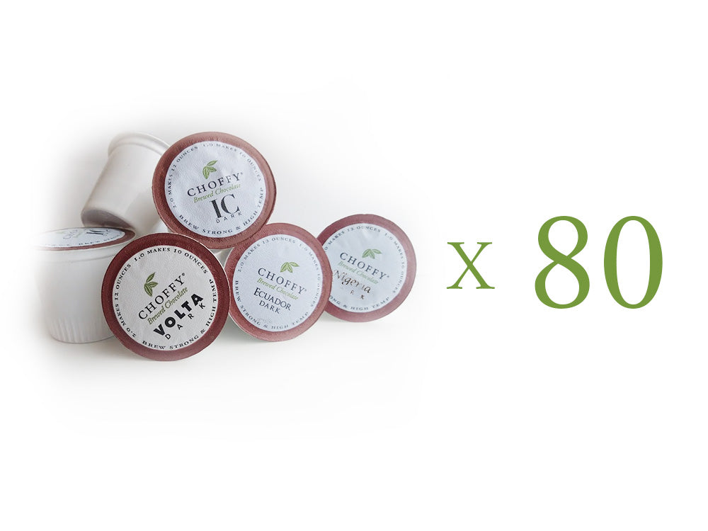 Choffy Brewed Cacao - Variety Set Single Serve Cups