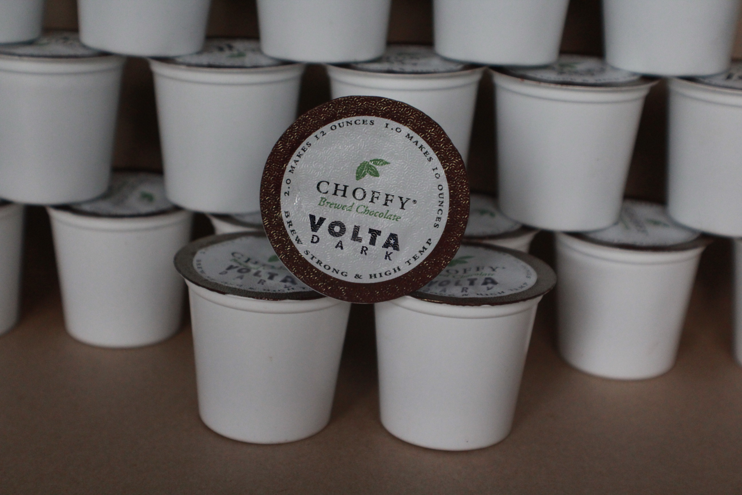 Volta Dark Single Serve Choffy Cups