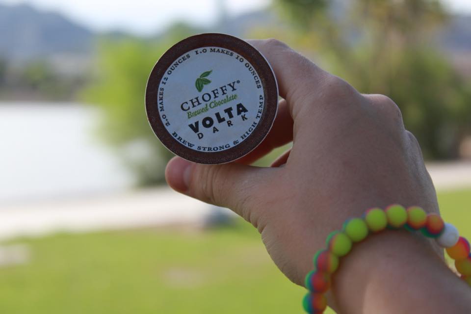 Volta Dark Choffy Brewed Cacao Single Serve Choffy Cups