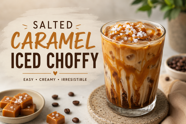 Salted Caramel Iced Choffy