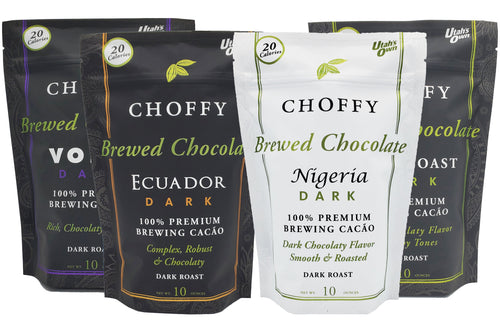 Dark Roast Variety Set Choffy Brewed Cacao