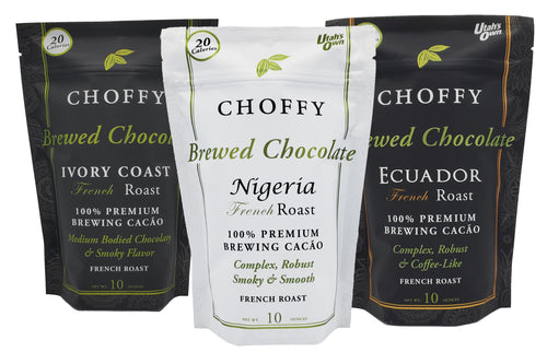 French Roast Variety Set Choffy Brewed Cacao
