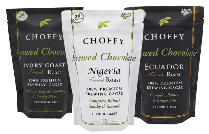 French Roast Variety Set Choffy Brewed Cacao