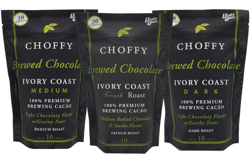Ivory Coast Choffy Brewed Cacao - Variety Set